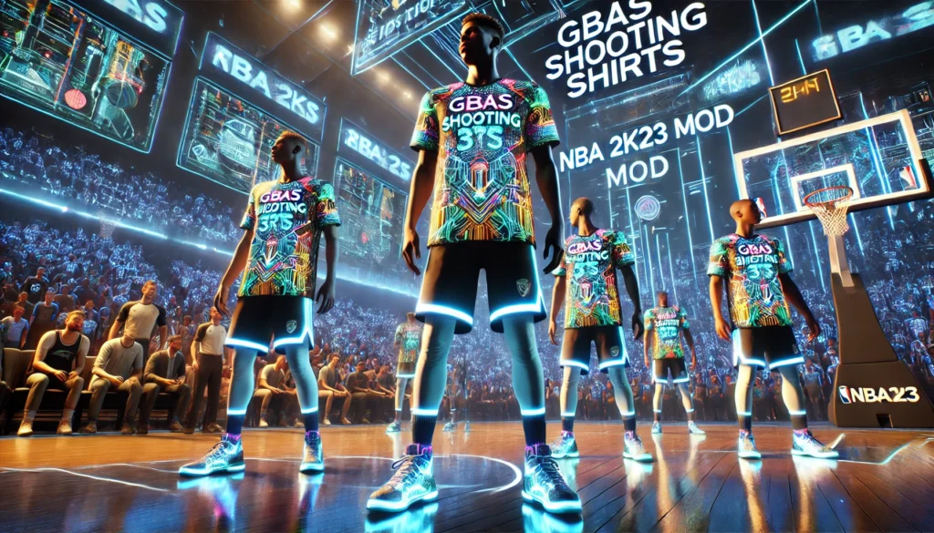 GBAS Shooting Shirts NBA 2K23 Mod