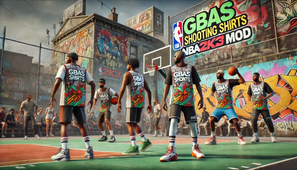 GBAS Shooting Shirts NBA 2K23 Mod